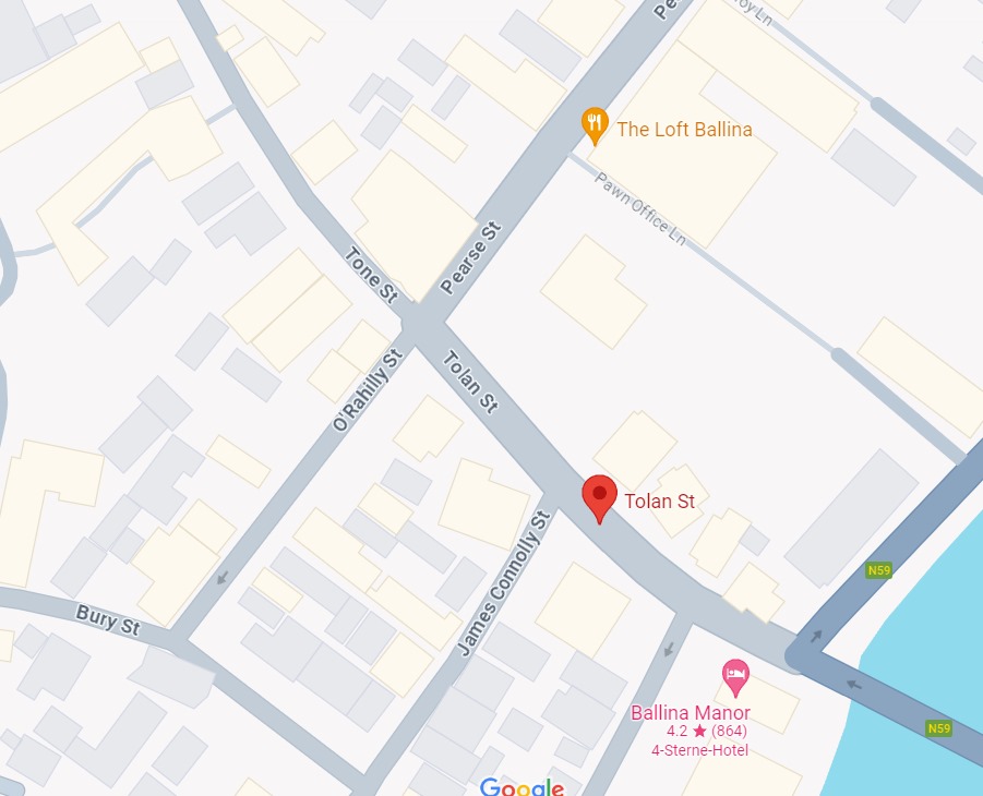 Tolan Street, Ballina - Google Maps Screenshot 20240811