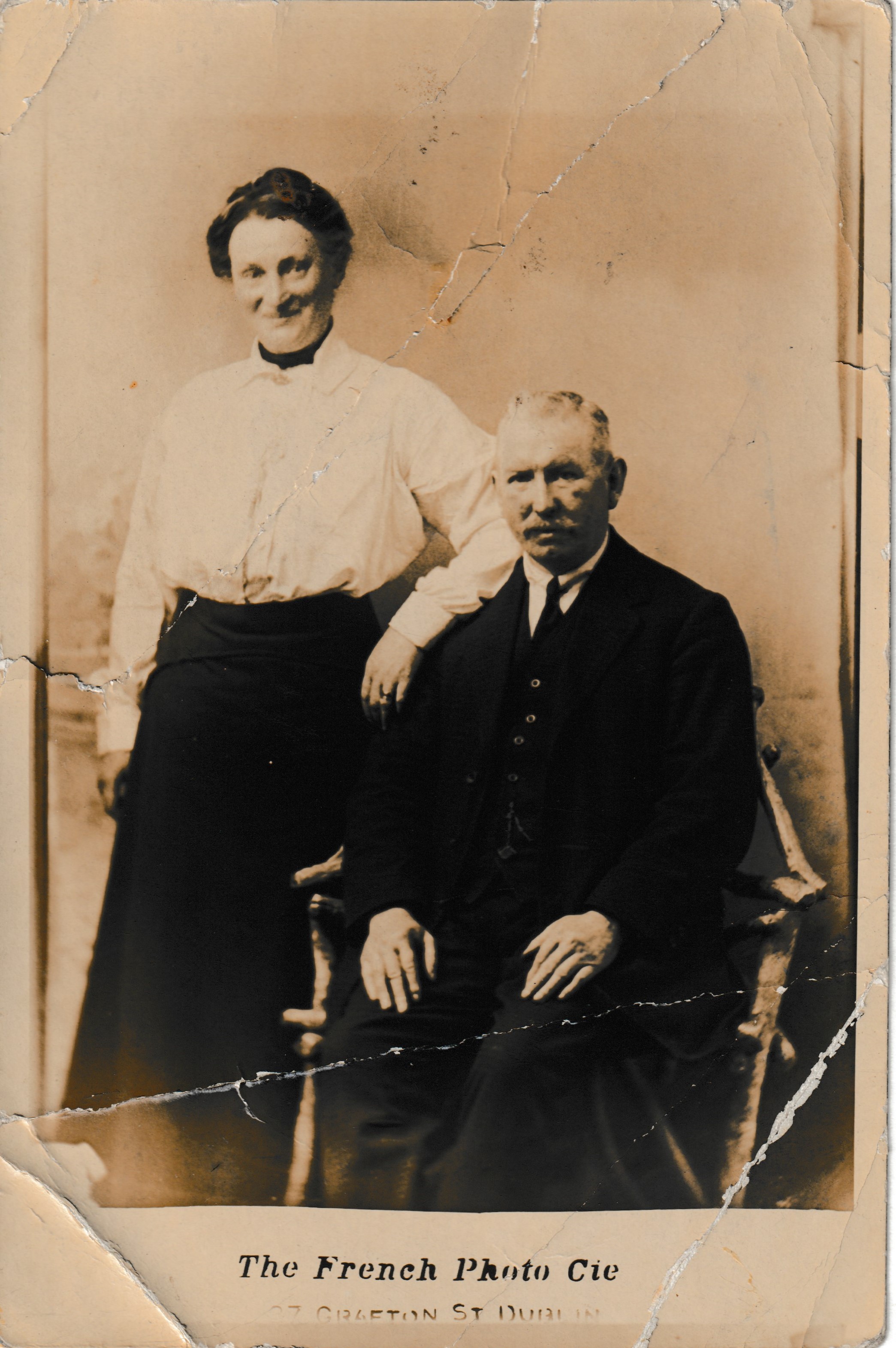 Kate Connell Turner and her second husband, Christy Dunne.